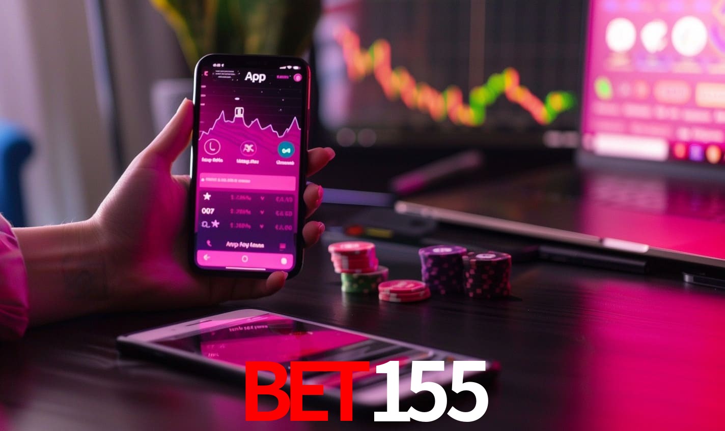 Comparação APP mobile vs versão web da BET155